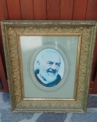 Quadro Padre Pio Rinaldi&Pacchioni Milano Vintage