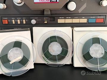 nastri leader 1/4” verdi.  In bobina da 13 c