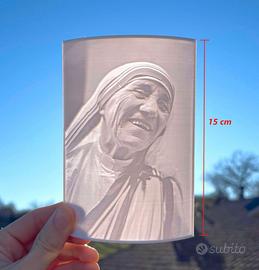 Madre Teresa - Litofania Religiosa, Versione 15cm