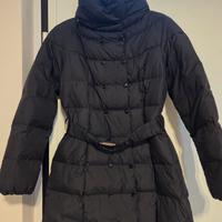 piumino Camomilla nero taglia 48  in vera piuma 