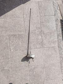 maschera, 2 spade, 2 passanti, porta spade scherma