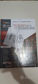 libro scolastico il tesoro della lettura 3 volumi
