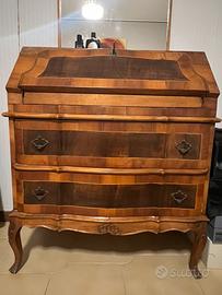 Cassettiera scrittoio antico