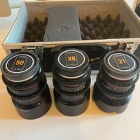 KIT OBIETTIVI SAMYANG CINE APS-C , E-MOUNT