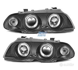 FARI BMW E46 4 PORTE 98-01 ANGEL EYES CCFL FONDO N