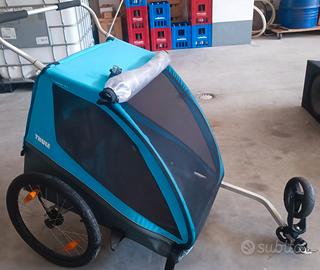 Thule passeggino doppio sia per bici che a piedi