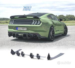 DIFUSORE FORD MUSTANG 15-17 NERO LUCIDO