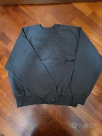  felpa grigio bershka