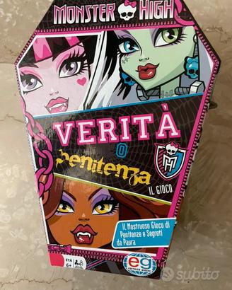GIOVO DA TAVOLO MONSTER HIGH NUOVO