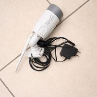 Telecamera HOUMI bianca e grigia