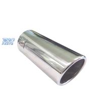 TERMINALE SCARICO TONDO 65MM IN ACCIAIO INOX