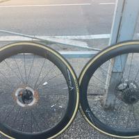 Ruote in carbonio Veloman profilo 50