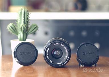 obiettivo Canon new FD 35mm f2.8 