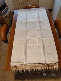 Coppia di asciugamani in fiandra di lino 