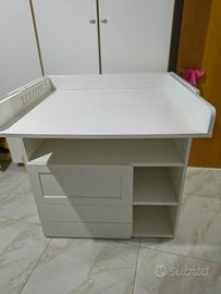 Fasciatoio cassettiera Ikea