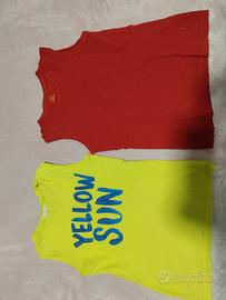 Set 2 canottiere bambino