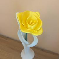 Vaso Con Rosa Stampata in 3D