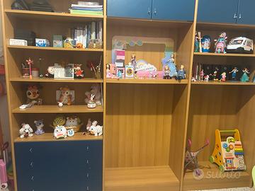 Parete attrezzata/ libreria