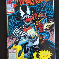 fumetto Venom e uomo ragno