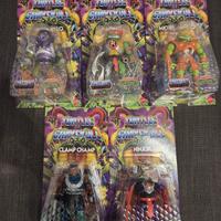 Lotto 5 Turtles of Grayskull MOTU Mattel Nuove