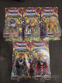 Lotto 5 Turtles of Grayskull MOTU Mattel Nuove