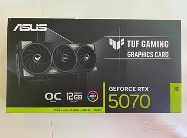 Scheda video ASUS TUF GeForce RTX 5070 O12G Nuova
