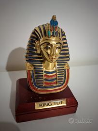 Statuetta metallica egiziana KING TUT