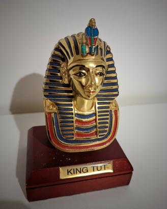 Statuetta metallica egiziana KING TUT