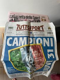 6/05/2013 Scudetto Juventus Gazzetta Tuttosport