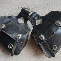Borse laterali moto custom Vintage Harley