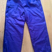 Pantalone uomo viola da neve tg. 52 BAILO