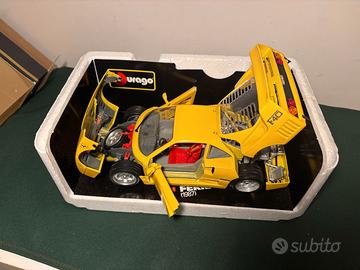 Ferrari F40 1987 1:18 Gialla Bburago