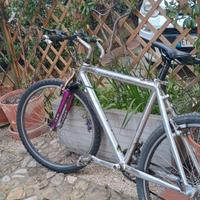 mountain bike con telaio STP e sospensioni 26