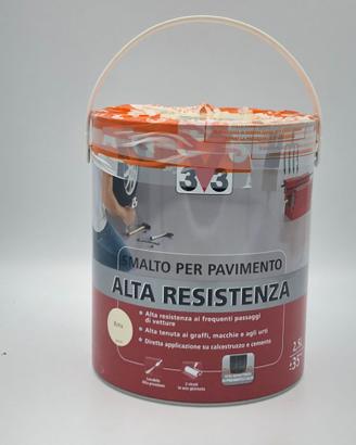 Vernice  V33 Alta Resistenza 2,5 lt ECRU (LEGGI)