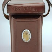 ROLLEIFLEX  custodia in pelle Biottica 6x6