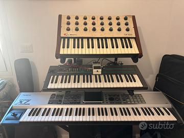 Tastiere Roland, Korg e Jen