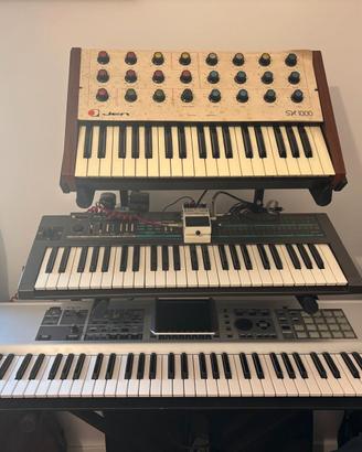 Tastiere Roland, Korg e Jen
