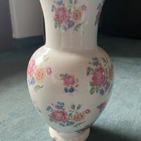 Vaso in ceramica con fiori vintage – 28,5 cm