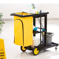 carrello per pulizie 