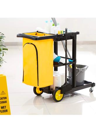 carrello per pulizie 