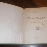 VOLA BALILLA PIERO NEGRO 1928 AVIAZIONE FASCISMO