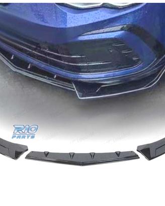 SPOILER LIP VOLKSWAGEN VW GOLF 8 R LINE NERO LUCID