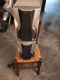 Coppia casse  audio Sony