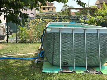 Piscina Steel Pro MAX 4,12 m x 2,01 m x 1,22 m