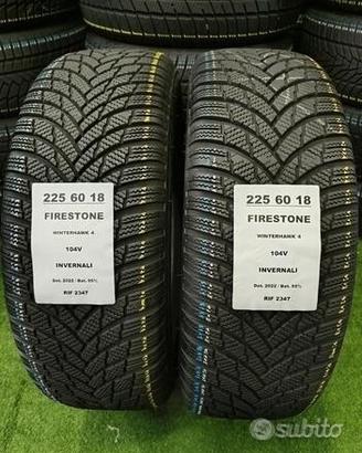 2 gomme 225 60 18 FIRESTONE INV RIF2347
