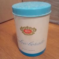 Porta borotalco in latta