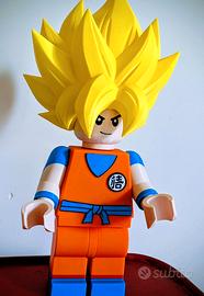 Brick Lego 20cm Goku Super Sayan
