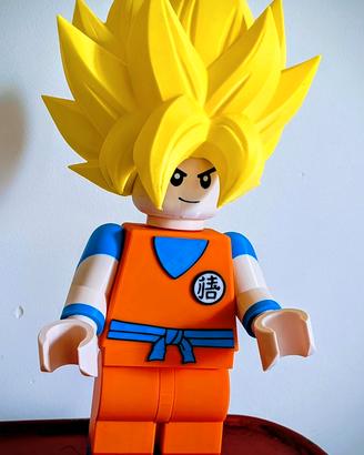 Brick Lego 20cm Goku Super Sayan