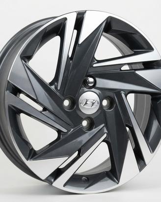 4 Cerchi da 16' in Lega - Hyundai - I20 I30 Nexo K