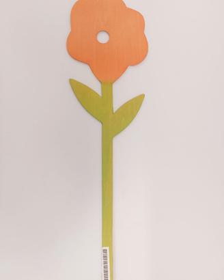 Fiore artistico in legno